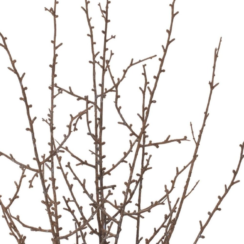 Set of Six 42" Brown And Gray Artificial Birch Tree