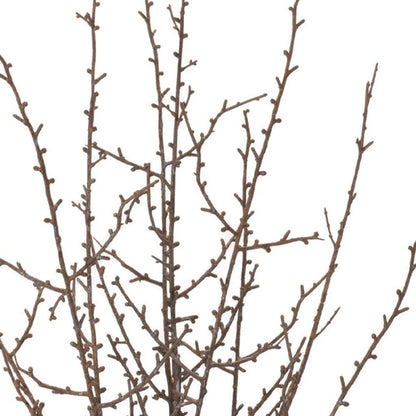 Set of Six 42" Brown And Gray Artificial Birch Tree