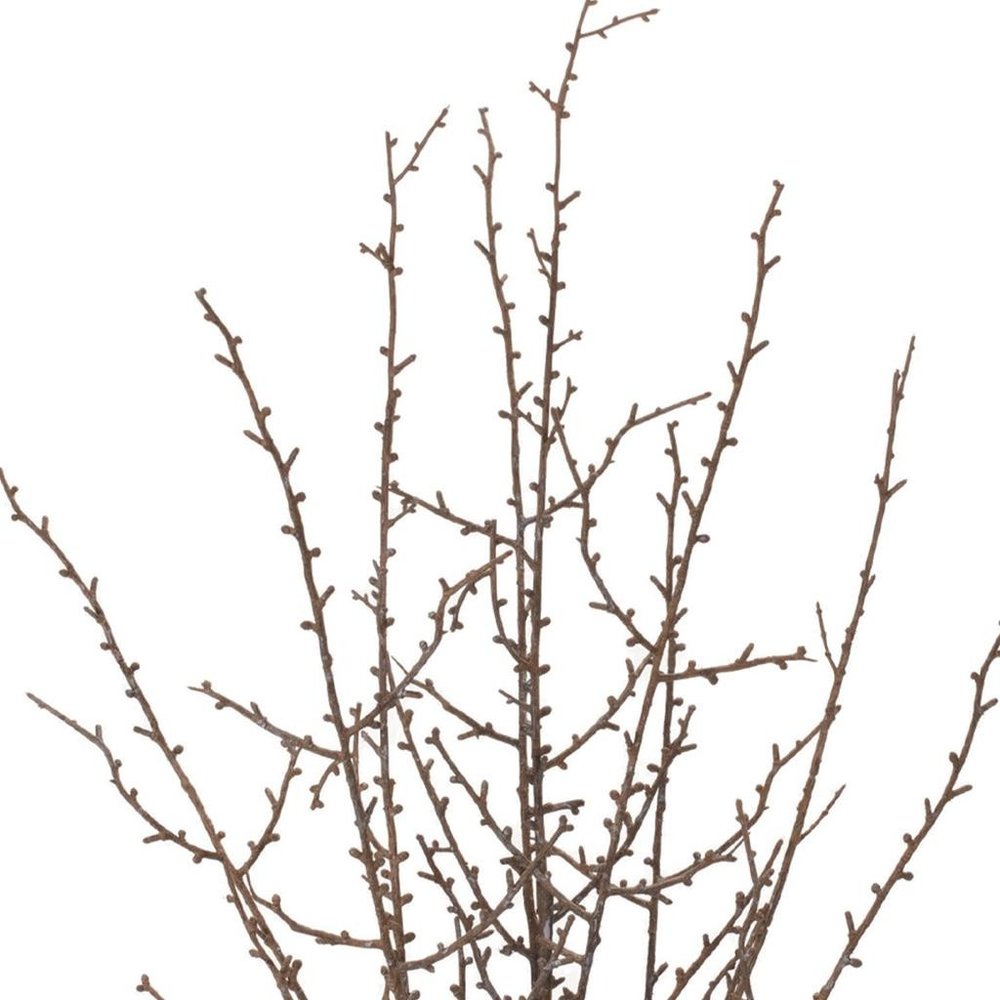 Set of Six 42" Brown And Gray Artificial Birch Tree
