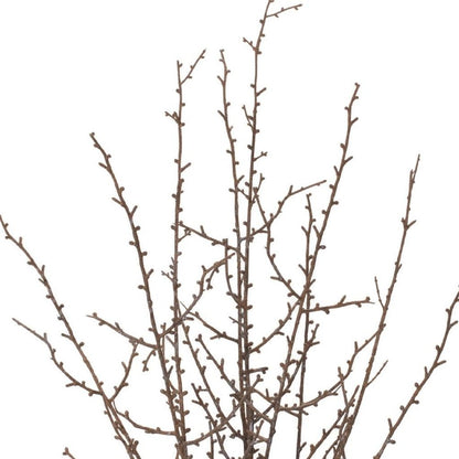 Set of Six 42" Brown And Gray Artificial Birch Tree