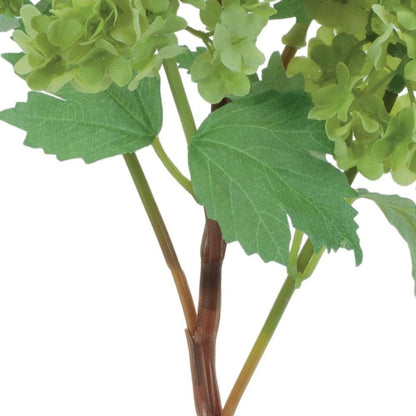 Set of Two 5" Green And Brown Artificial
