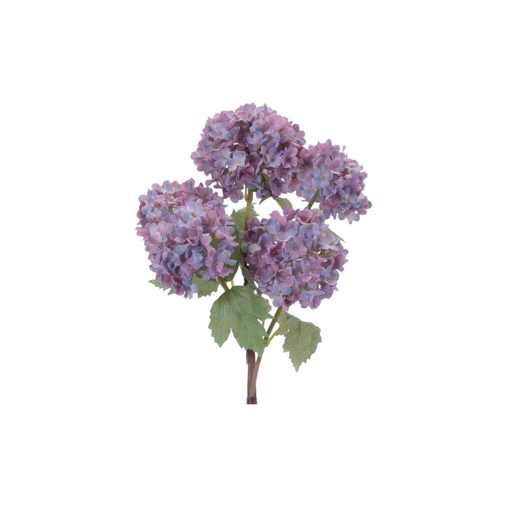 Set of Two 5" Purple Green And Brown Artificial
