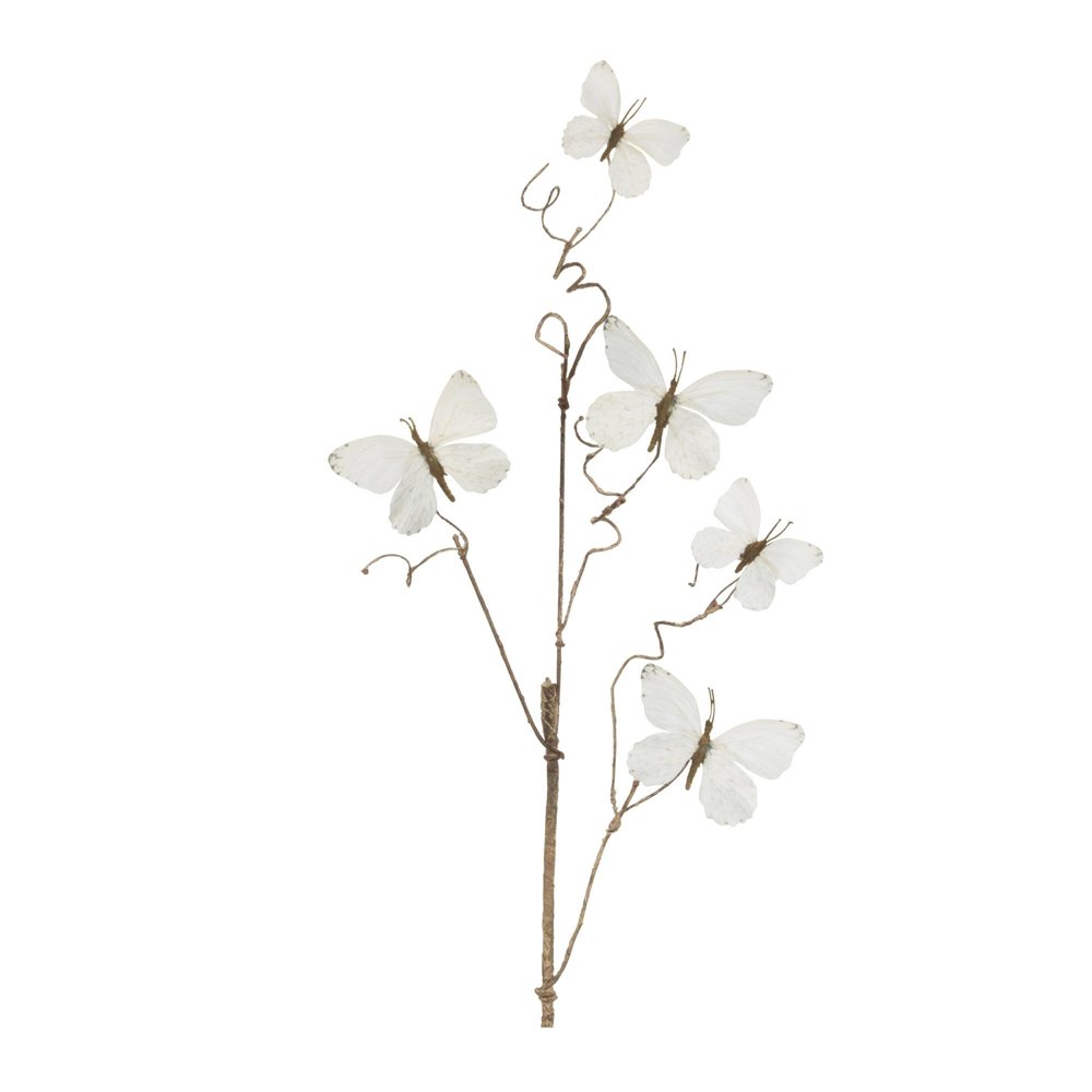 Set of Four 3" White Artificial