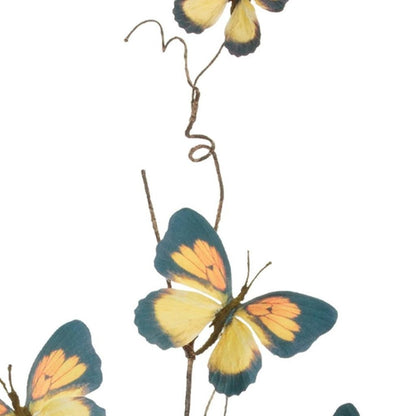 Set of Four 6" Yellow Artificial
