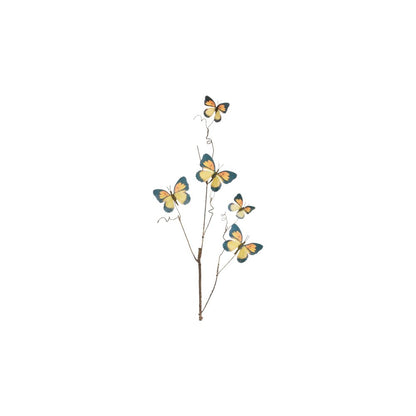 Set of Four 6" Yellow Artificial