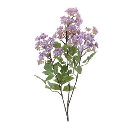 Set of Four 4" Purple Green And Brown Artificial Flowering Tree