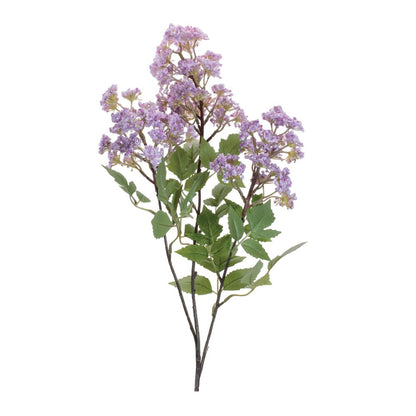 Set of Four 4" Purple Green And Brown Artificial Flowering Tree