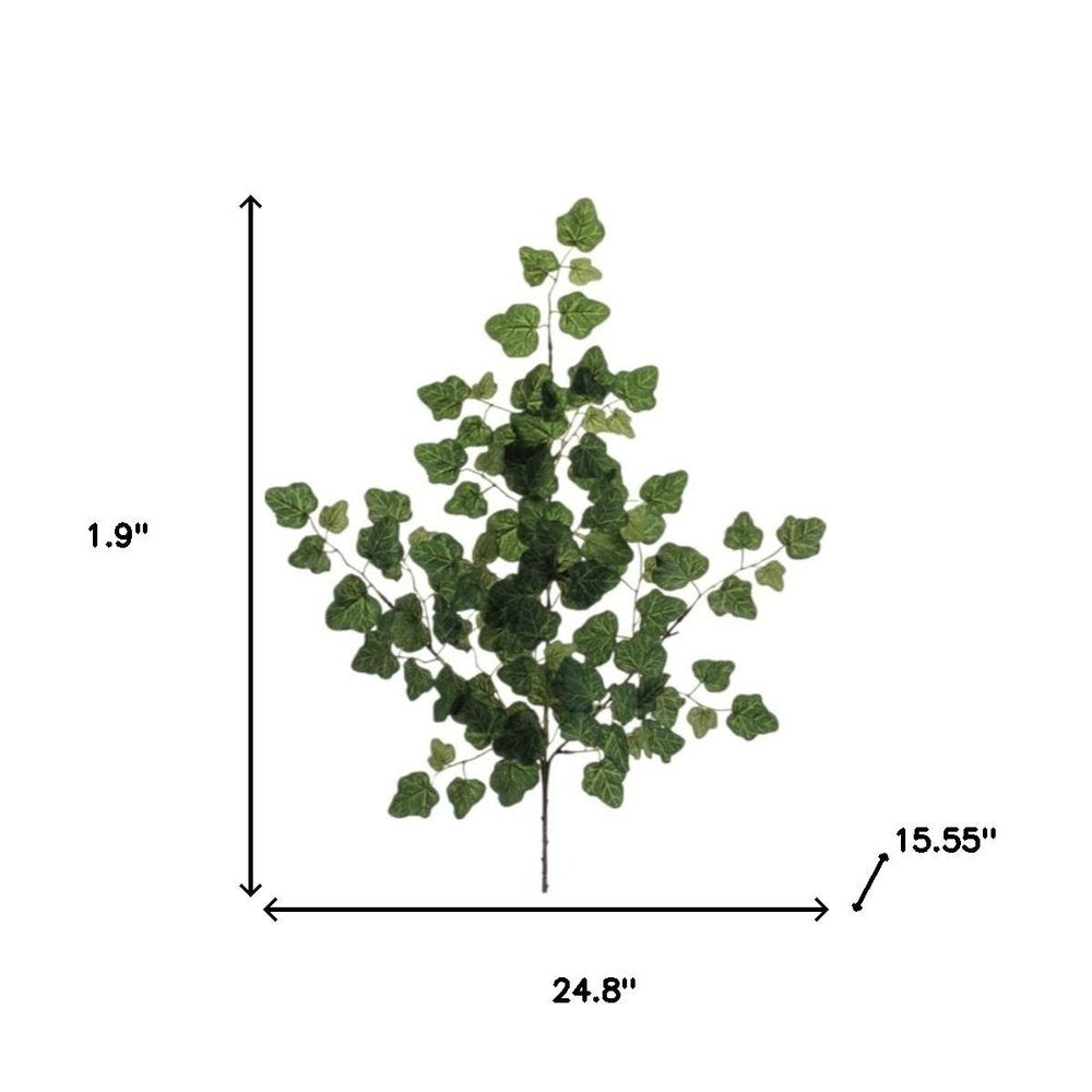 Set of Six 2" Green Artificial Foliage Tree