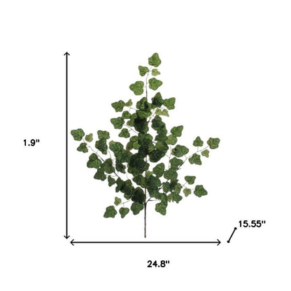 Set of Six 2" Green Artificial Foliage Tree
