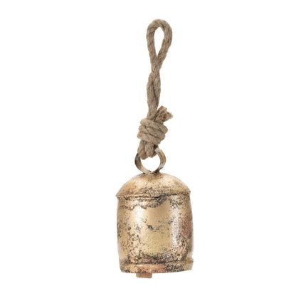 Set of Eight Gold Shatterproof Iron Hanging Figurine Ornaments HomeRoots