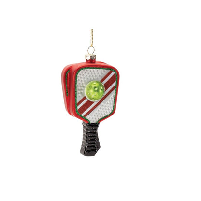Set of Six Red And Black Glass Hanging Figurine Ornaments HomeRoots