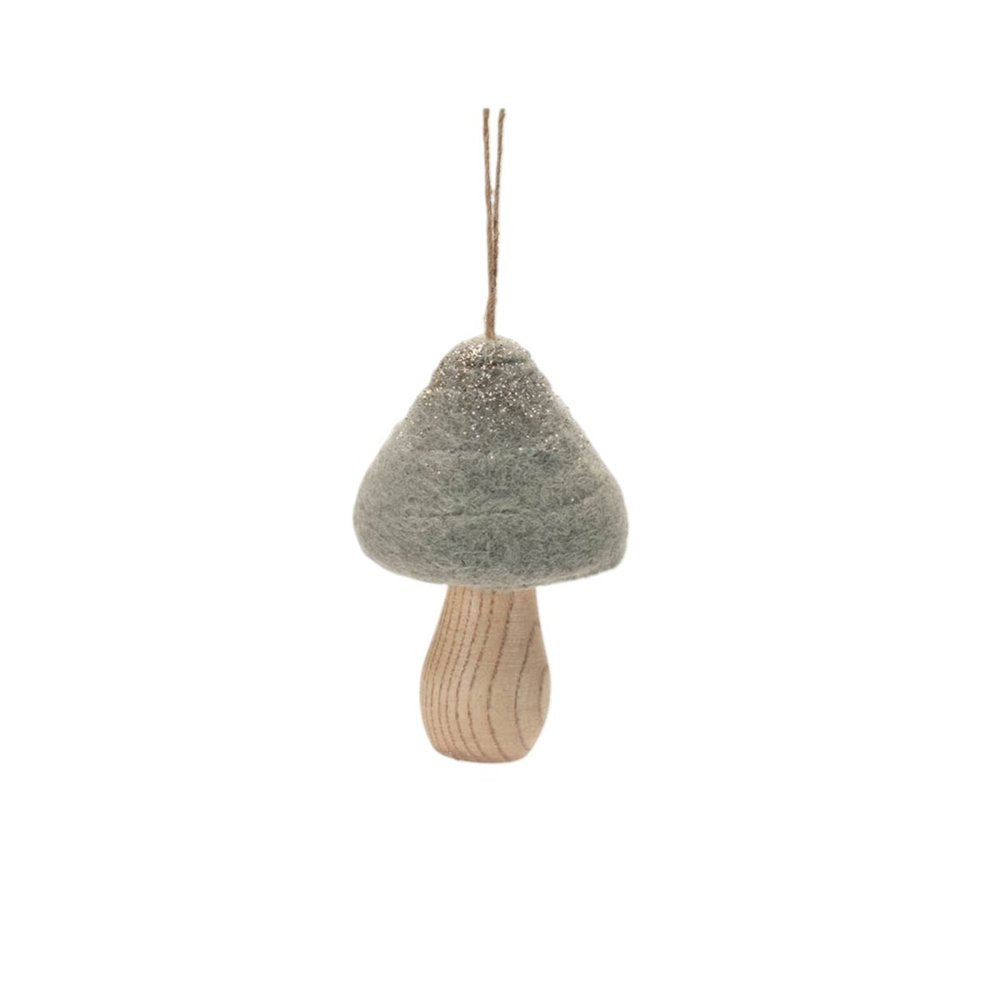 Set of Twelve Beige And Gold Shatterproof Wood Hanging Figurine Ornaments HomeRoots