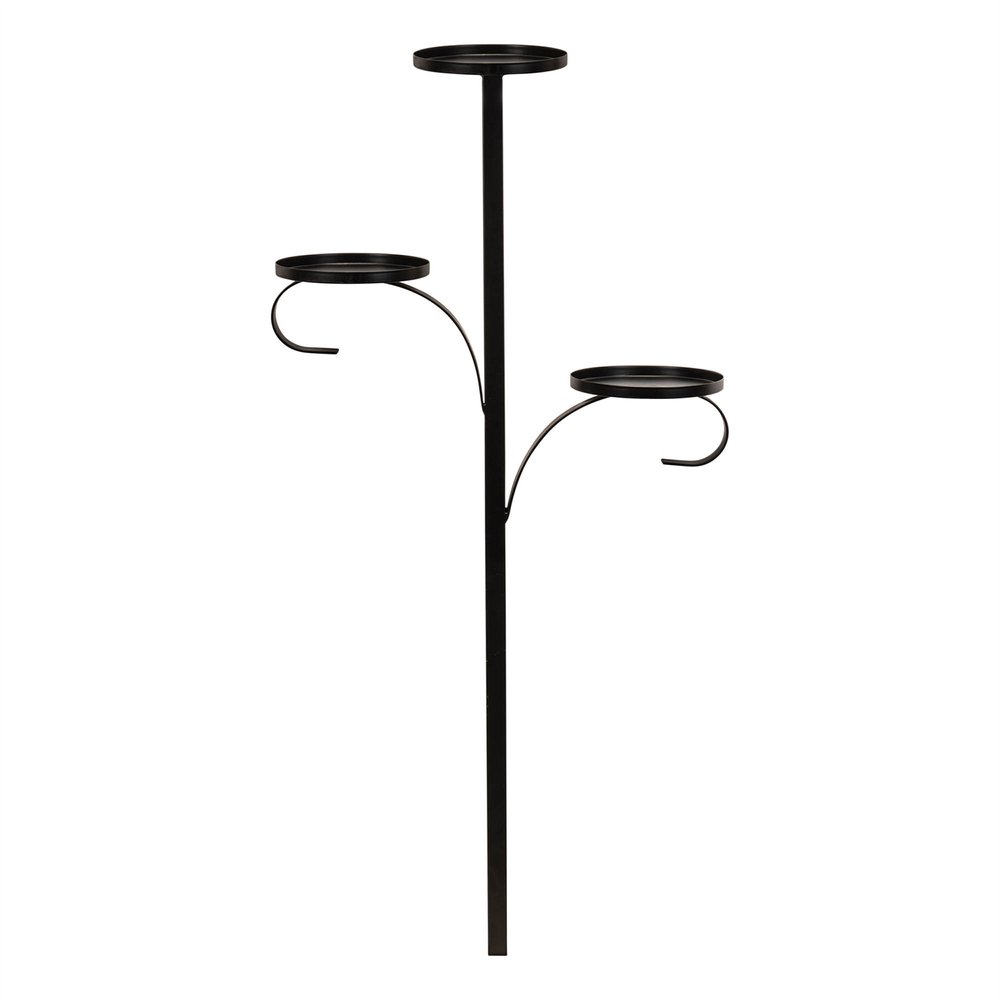 Metal Triple Tree Topper Platform 36"H Shatterproof Iron Tree Topper HomeRoots