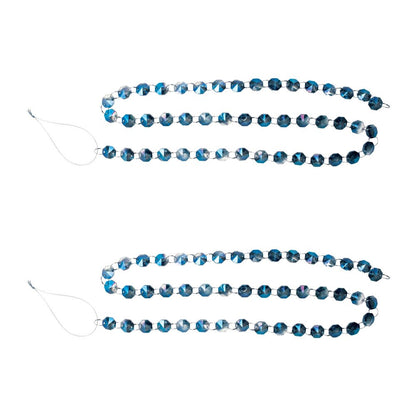 Set of Two Blue Glass Picks HomeRoots