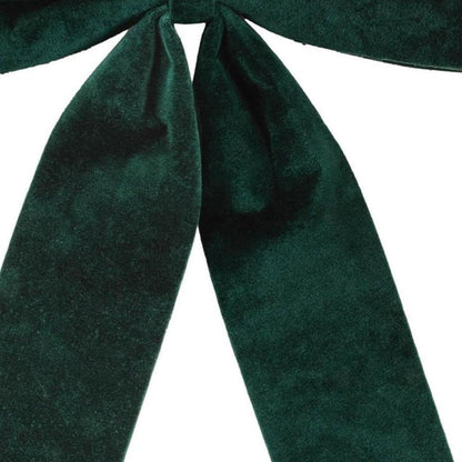Set of Two Green Shatterproof Bows HomeRoots