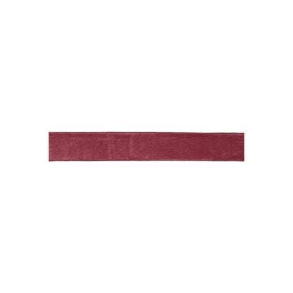 Mauve Red Wired Ribbon 2.5" x 10 Yds. Shatterproof Ribbon HomeRoots