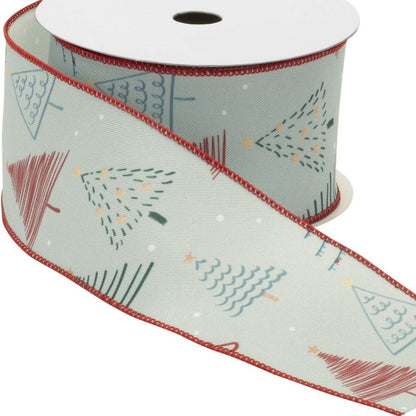 Set of Two White Blue And Red Shatterproof Ribbons HomeRoots