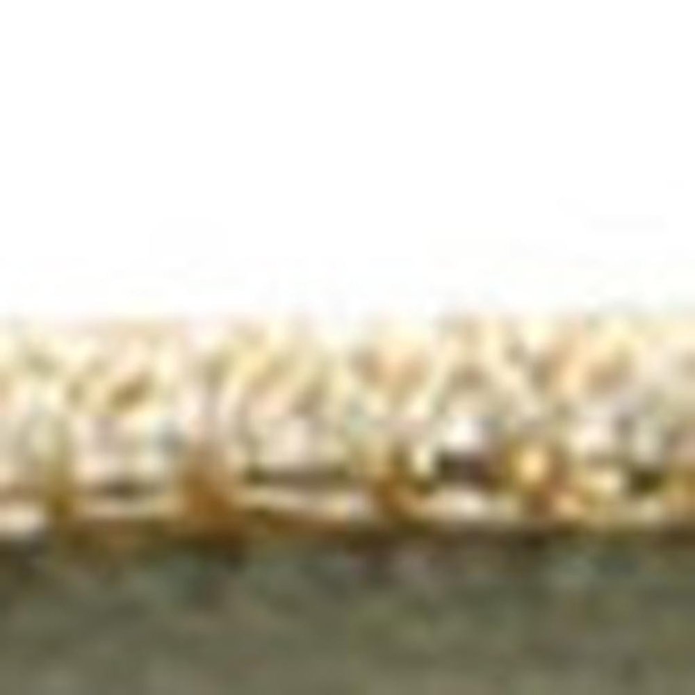 Set of Two Green And Gold Shatterproof Ribbons HomeRoots