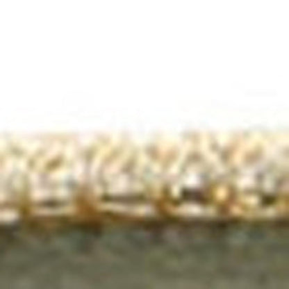Set of Two Green And Gold Shatterproof Ribbons HomeRoots