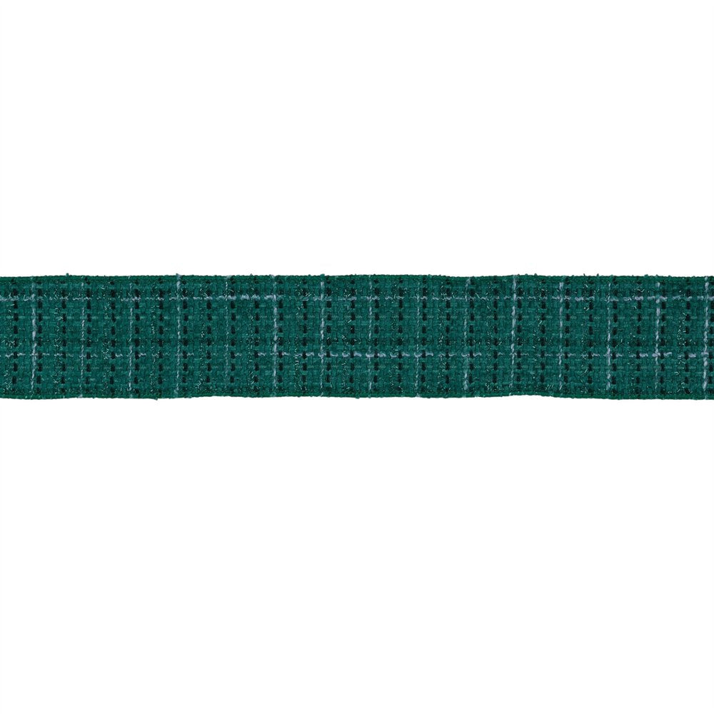 Tattersall Plaid Wired Ribbon 2.5" x 5 Yds. Shatterproof Ribbon HomeRoots