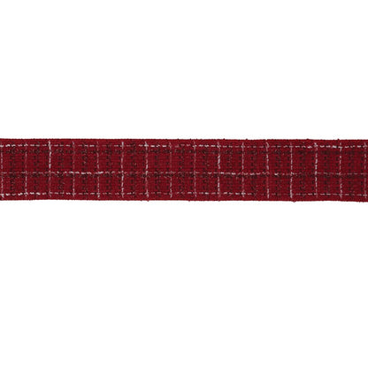 Tattersall Plaid Wired Ribbon 2.5" x 5 Yds. Shatterproof Ribbon HomeRoots