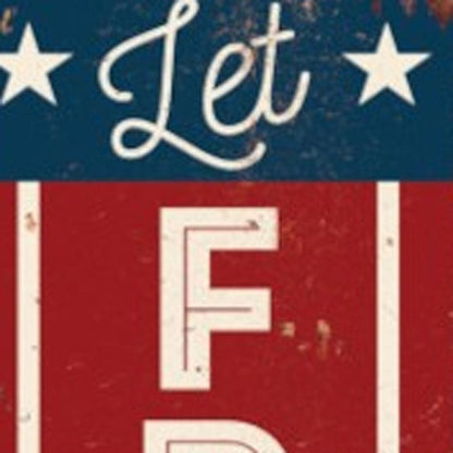 36" Red White And Blue Americana Solid Wood Welcome Reversible Porch Sign HomeRoots