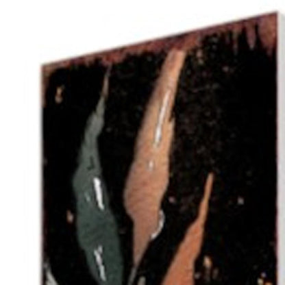 42" Black Tan And Orange Solid Wood Squirrels Garden Stake HomeRoots