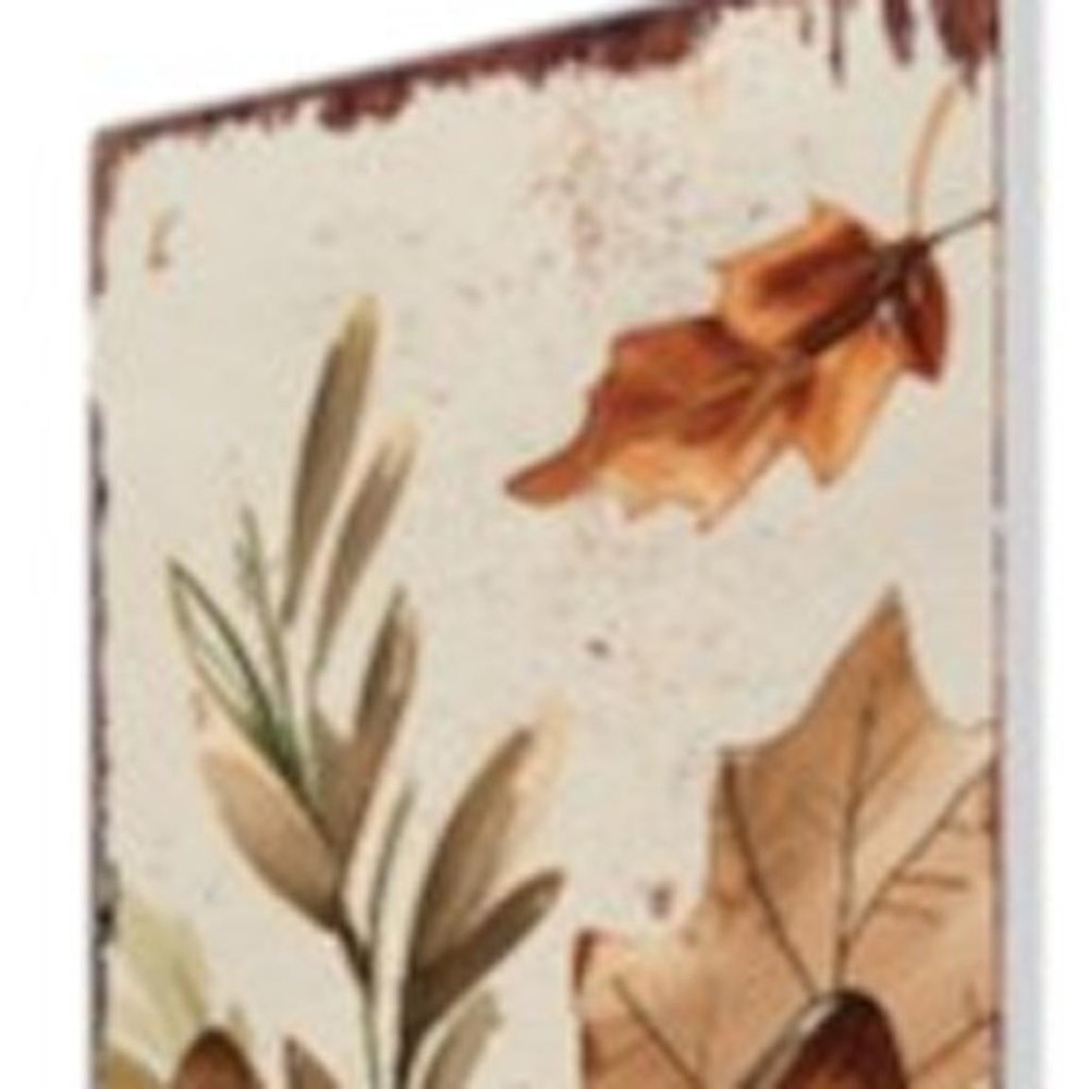 42" Tan Orange And Off White Solid Wood Squirrels Garden Stake HomeRoots