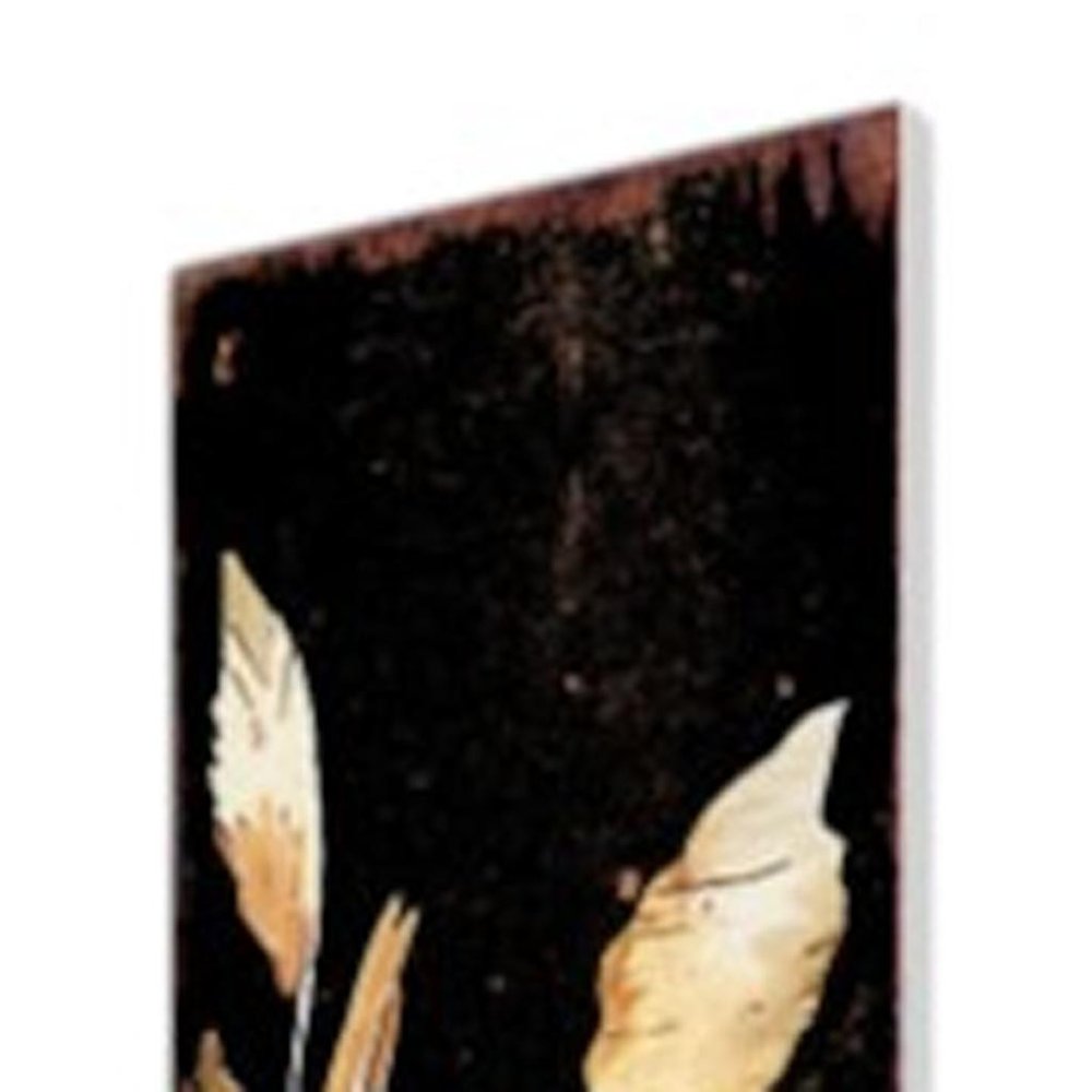 42" Black And Brown Solid Wood Fox Garden Stake HomeRoots