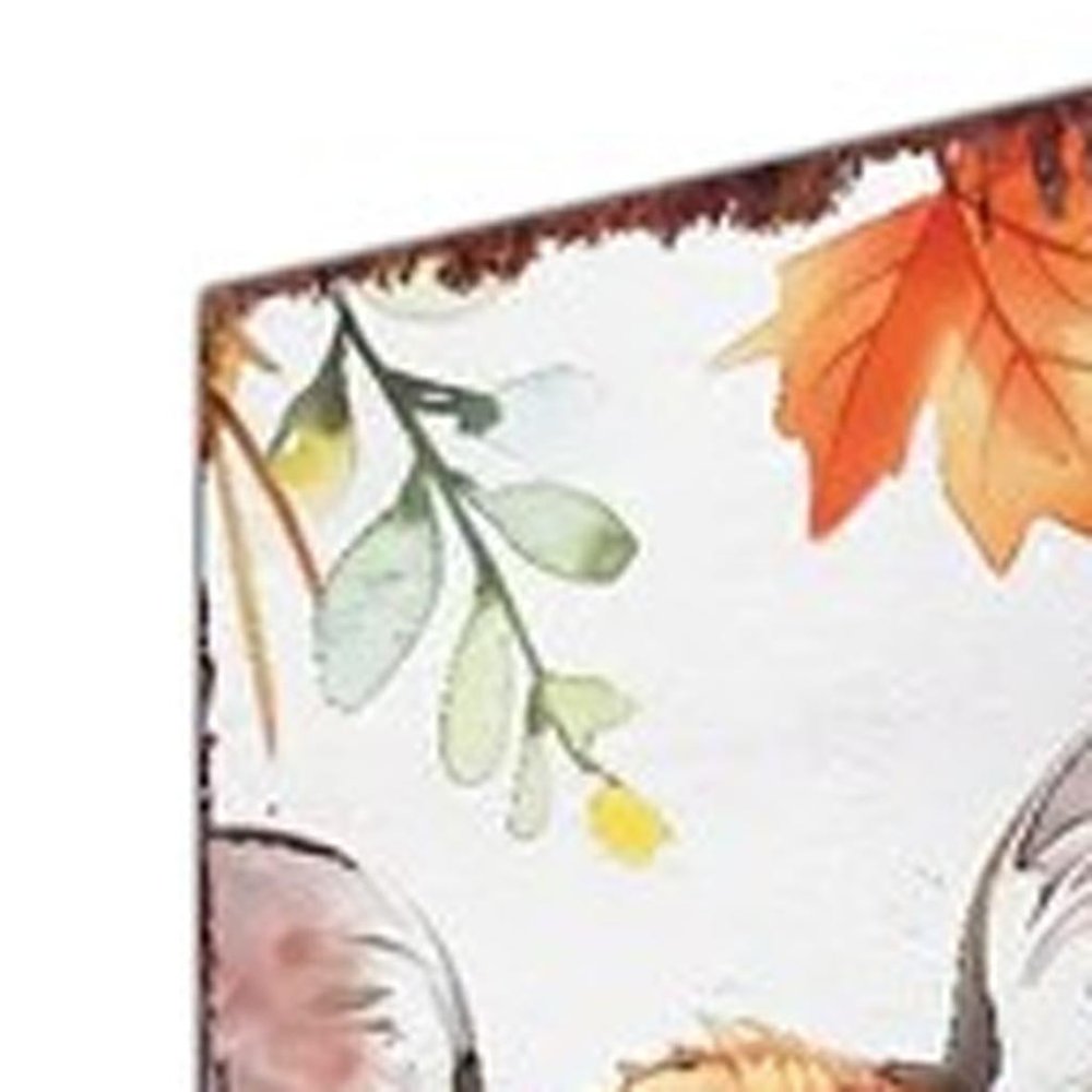 42" White And Brown Solid Wood Deer Garden Stake HomeRoots