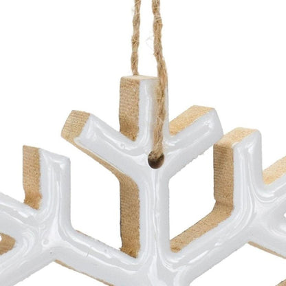 5" Gray Green And White Resin House Tabletop Sculpture with LED HomeRoots