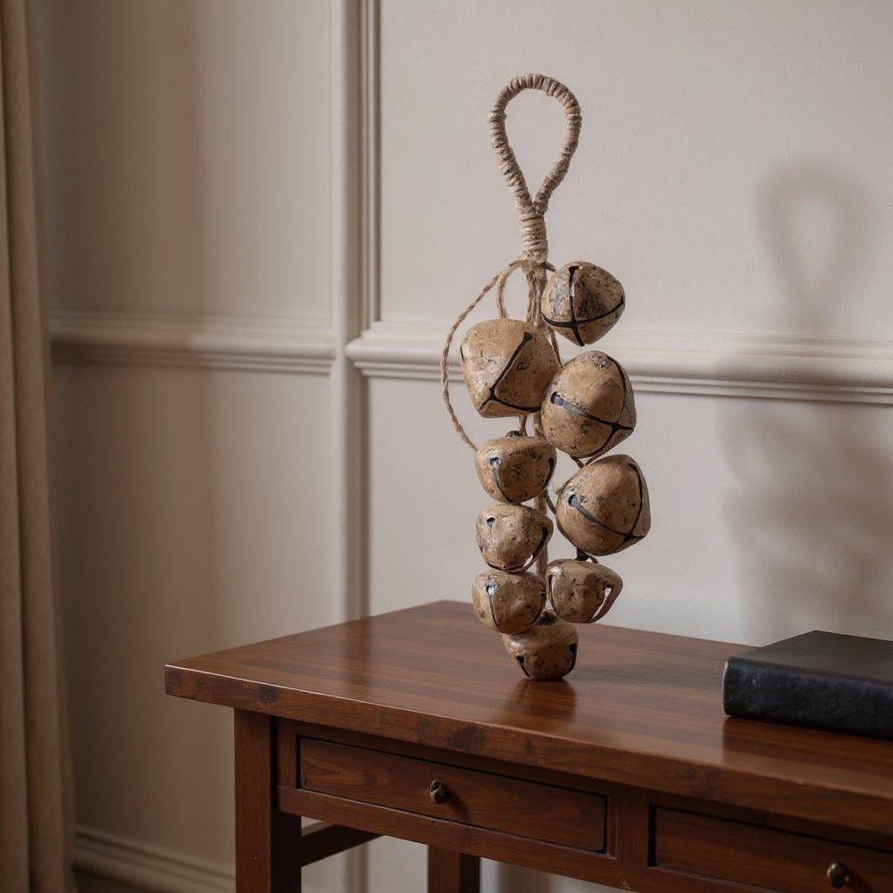 Set of Six Gold Metal Tabletop Sculpture HomeRoots