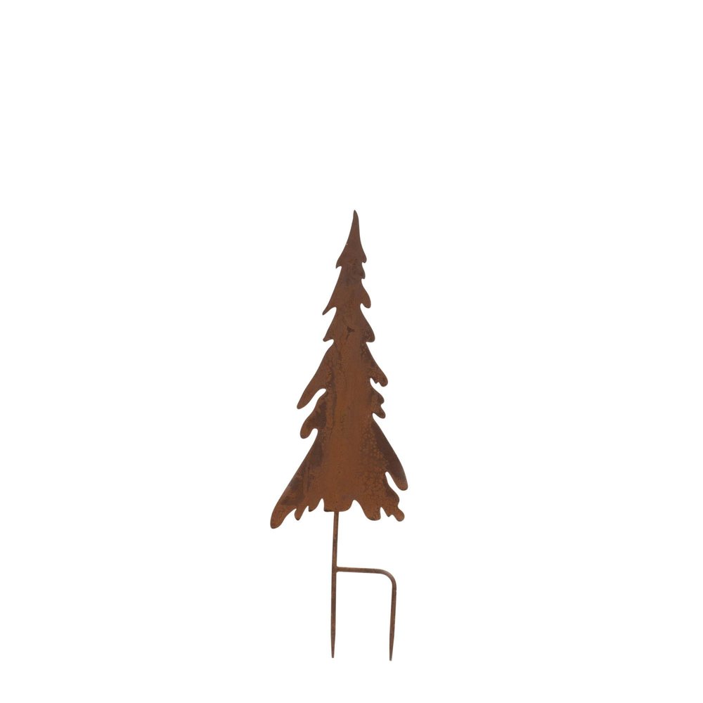 Set of Three Brown Iron Trees Christmas Christmas Trees Tabletop Sculpture HomeRoots