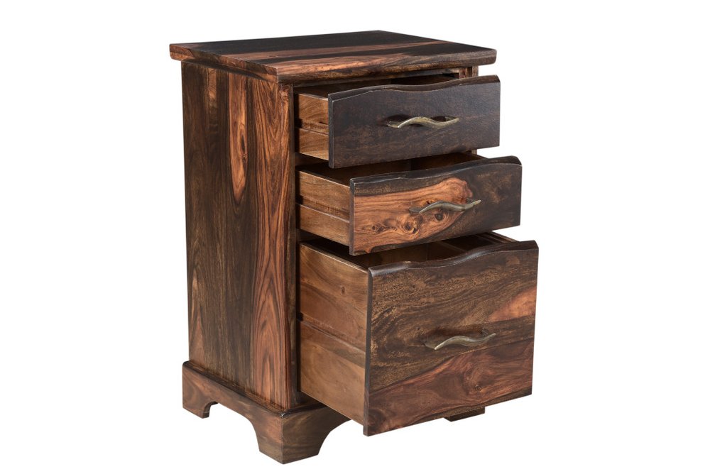 68" Dark Brown Solid Wood Pedestal Executive Desk 2With And Seven Drawers — view 6