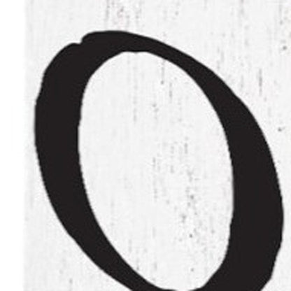 72" White And Black Solid Wood Hello Porch Sign HomeRoots