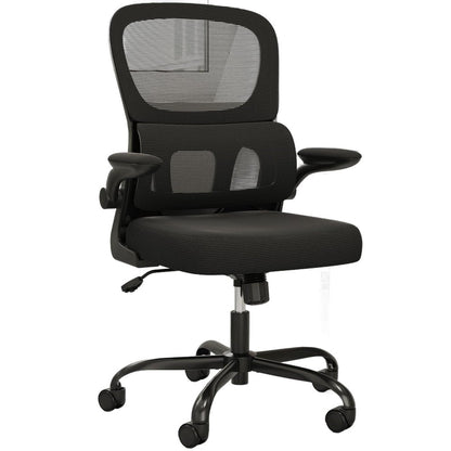Black Swivel Rolling Office Chair