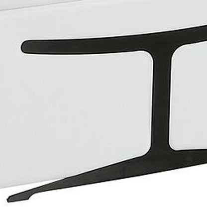 White Italian Leather Power Reclining U Shaped Ten Piece Corner Sectional With Console HomeRoots