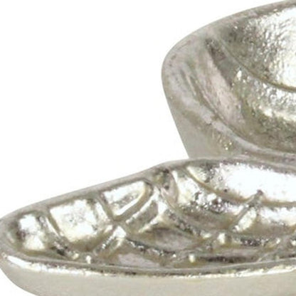 8" Silver Cast Iron Bumble Bee Trinket Tray HomeRoots