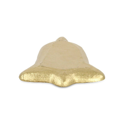 5" Gold Cast Iron Christmas Bell Trinket Tray HomeRoots