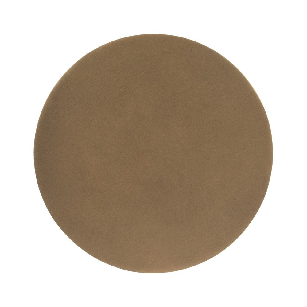 19" Bronze Aluminum Round Drink Size Pedestal End Table HomeRoots
