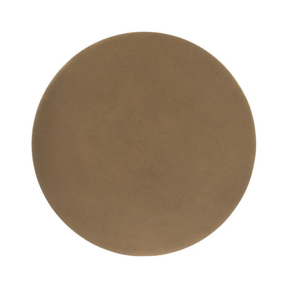 19" Bronze Aluminum Round Drink Size Pedestal End Table HomeRoots