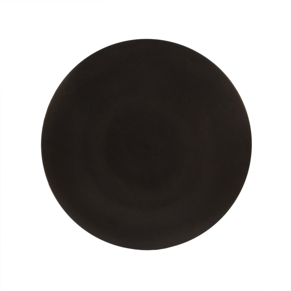 23" Bronze Metal Round Pedestal End Table HomeRoots