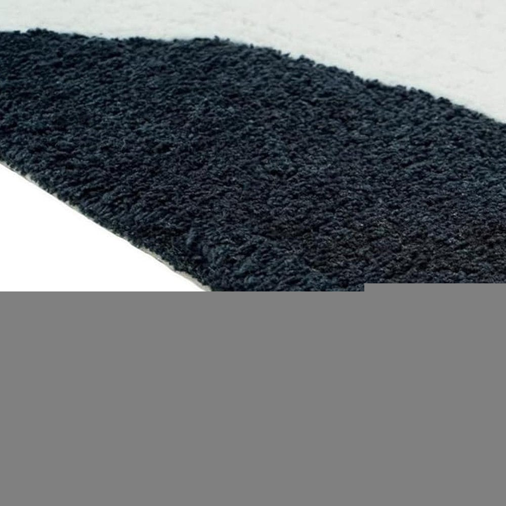 32" White Black And Pink Cotton Cow Youthful Bath Rug HomeRoots