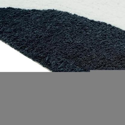 32" White Black And Pink Cotton Cow Youthful Bath Rug HomeRoots