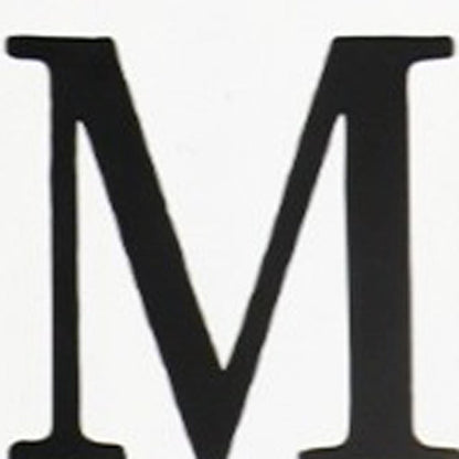 72" White And Black Solid Wood Porch Sign HomeRoots