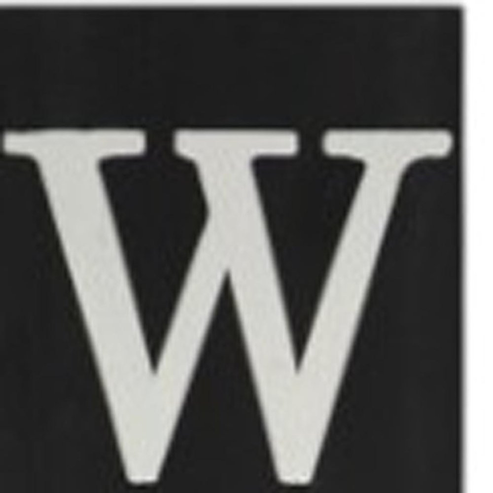 72" Black And White Solid Wood Porch Sign HomeRoots