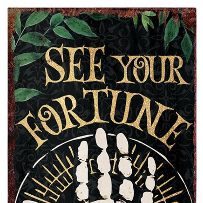 36" Black And White Solid Wood Porch Sign HomeRoots