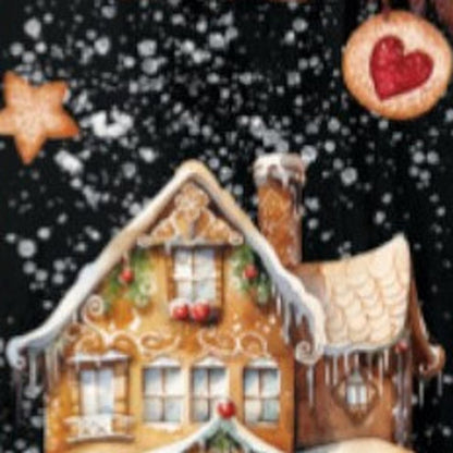 36" Black Gold Red And Green Christmas Tree Solid Wood Porch Sign HomeRoots