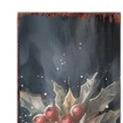 72" Black And Red Solid Wood Christmas Nutcracker Porch Sign HomeRoots