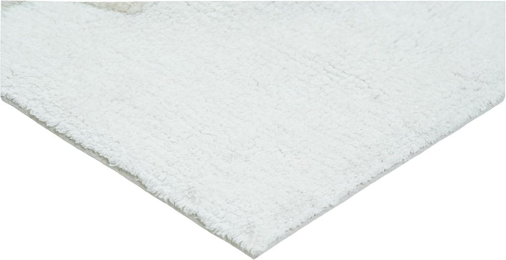32" Pink And White Cotton Flamingo Bath Rug HomeRoots